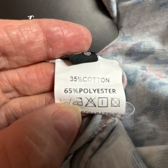 ZILCREMO Cotton Poly Blend Cap Sleeve Geometric Print Maxi Dress Double V-Neck - Picture 9 of 10